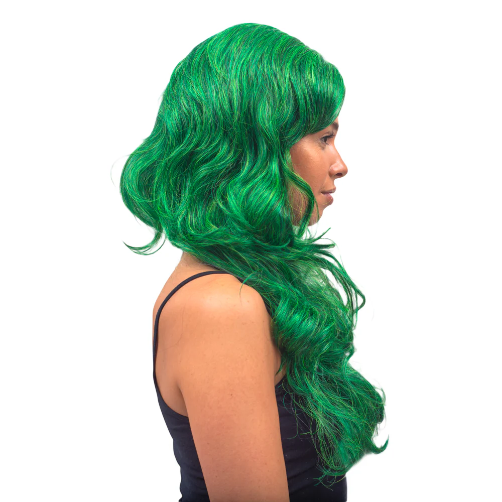She Green Strong Monster Adult Halloween Costume Wig Cosplay - Image 5