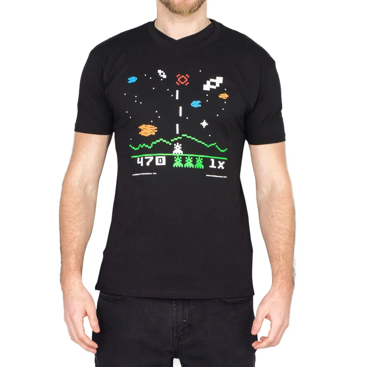 Sheldon Cooper Astrosmash Intellivision Video Game T-shirt