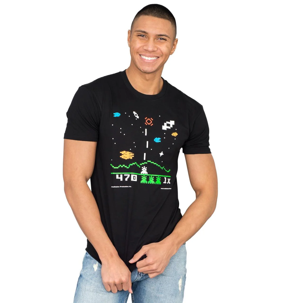 Sheldon Cooper Astrosmash Intellivision Video Game T-shirt - Image 4