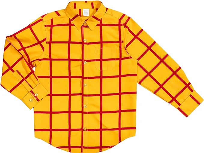 Kids Sheriff Toy Story Cowboy Halloween Cosplay Replica Costume Shirt