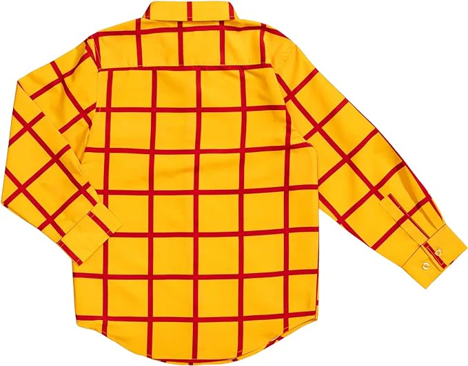 Kids Sheriff Toy Story Cowboy Halloween Cosplay Replica Costume Shirt - Image 2