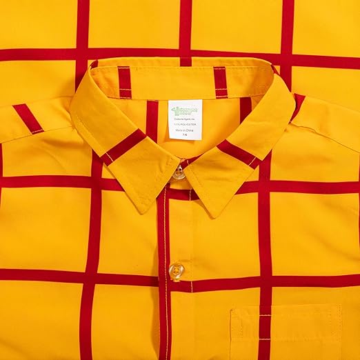Kids Sheriff Toy Story Cowboy Halloween Cosplay Replica Costume Shirt - Image 4