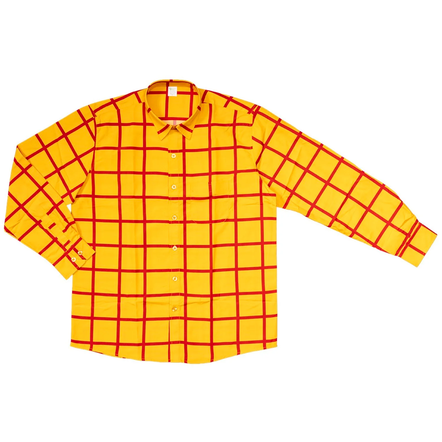 Sheriff Woody Cowboy Adult Halloween Cosplay Costume Set (Shirt, Vest, and Badge) - Image 9