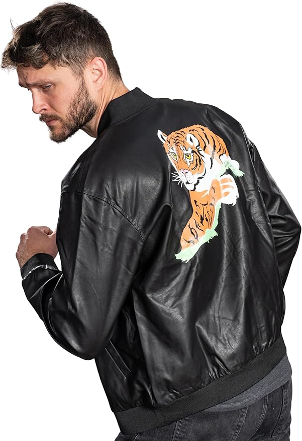 Sly Boxing Movie Part 3 Replica Tiger Halloween Costume Cosplay Jacket - Image 4