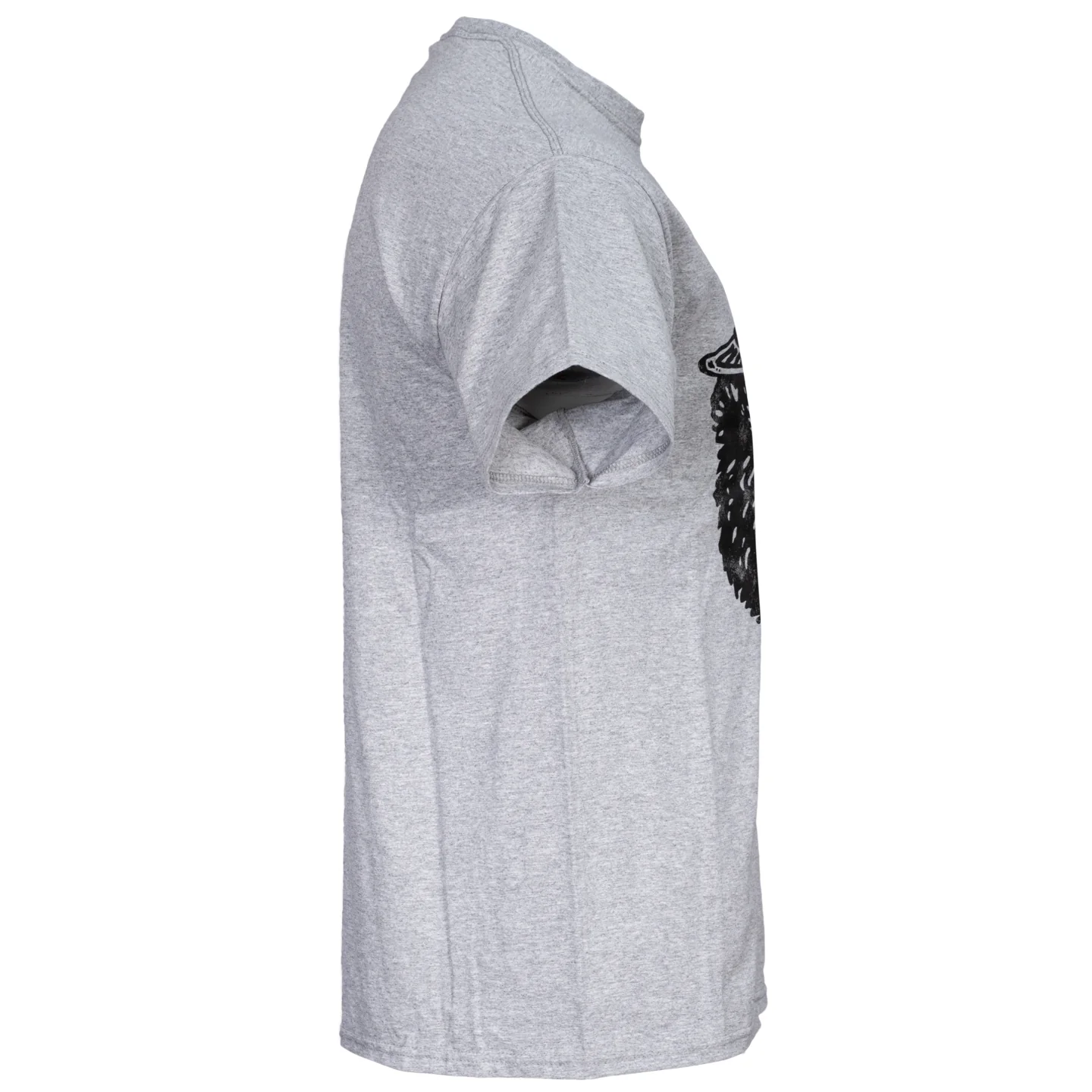 Smokey the Bear Adult Unisex Tonal Gray T-Shirt - Image 2