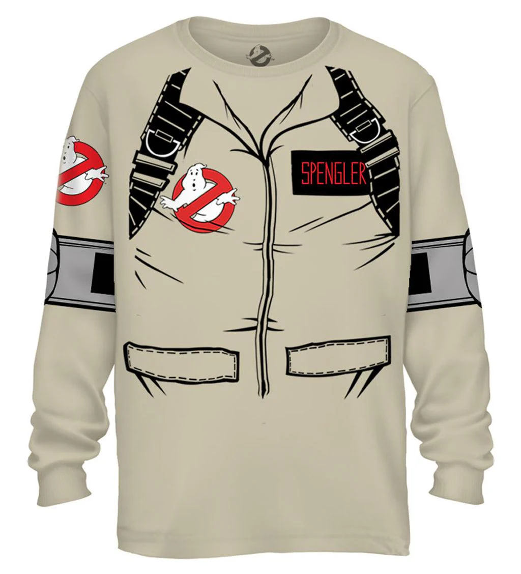 Spengler Long Sleeve Costume T-shirt With Back Print - Image 3