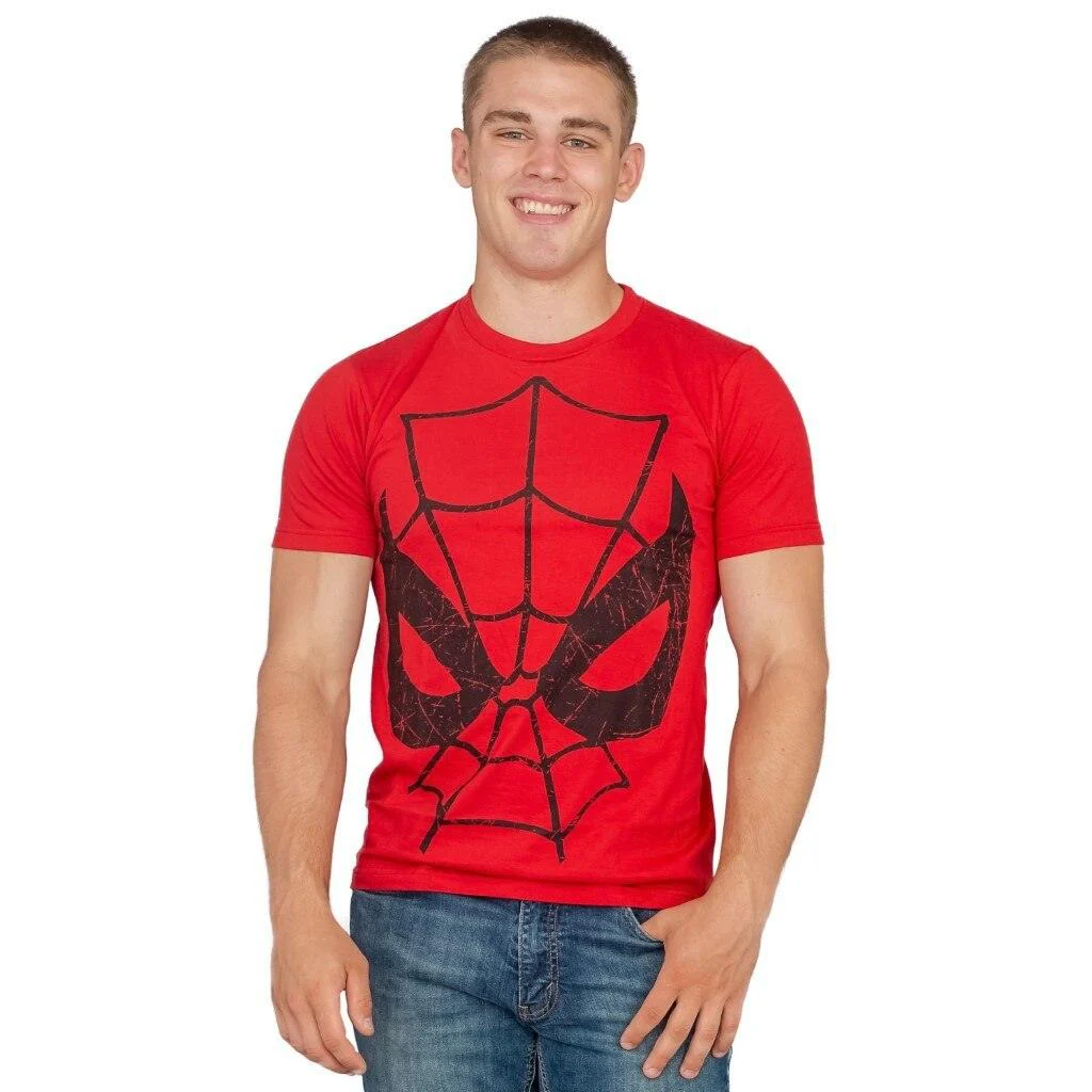 Spider-Man Parker Can't Lose Big Face T-Shirt - Image 4
