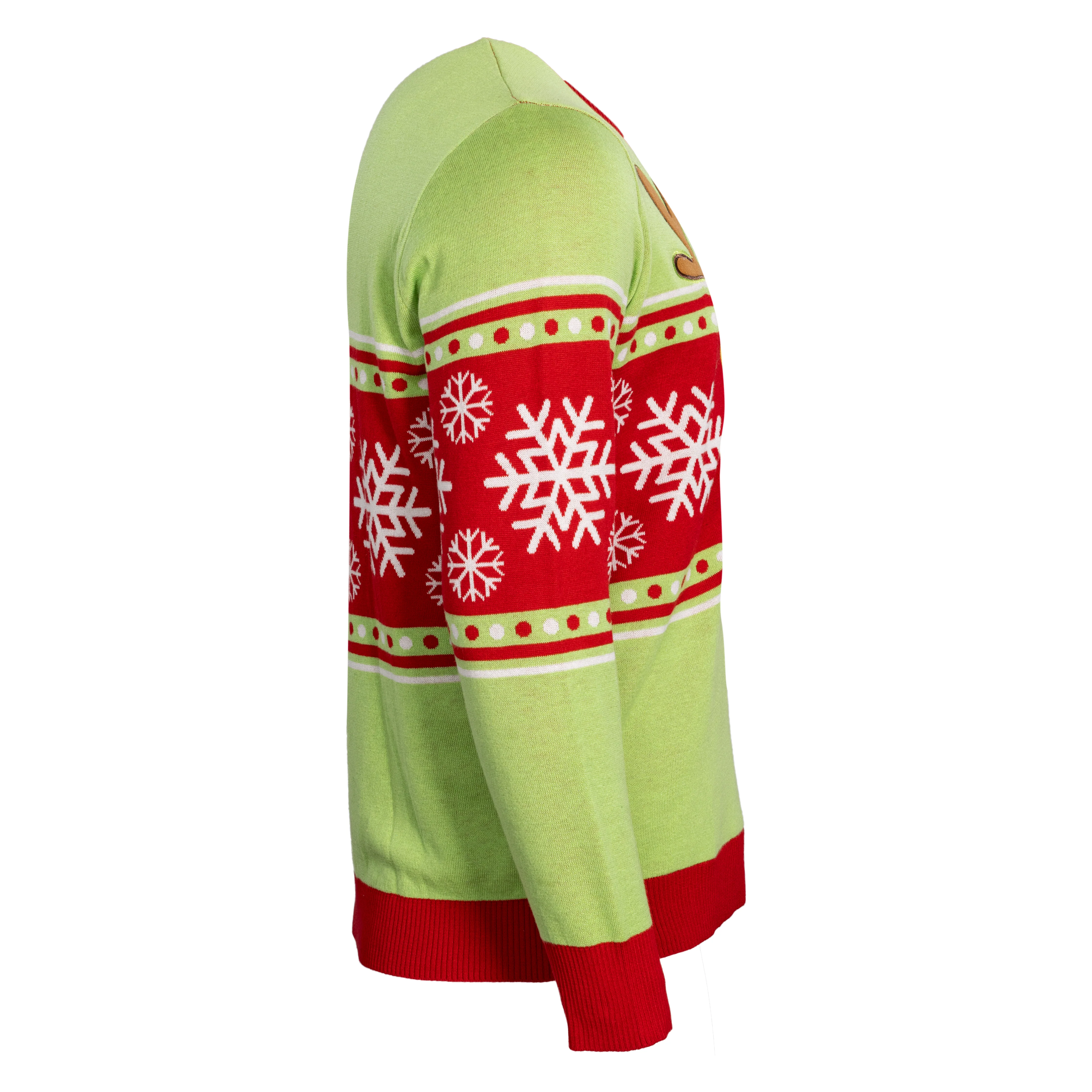 Spongebob LED Reindeer Nose Ugly Christmas Sweater - Image 15