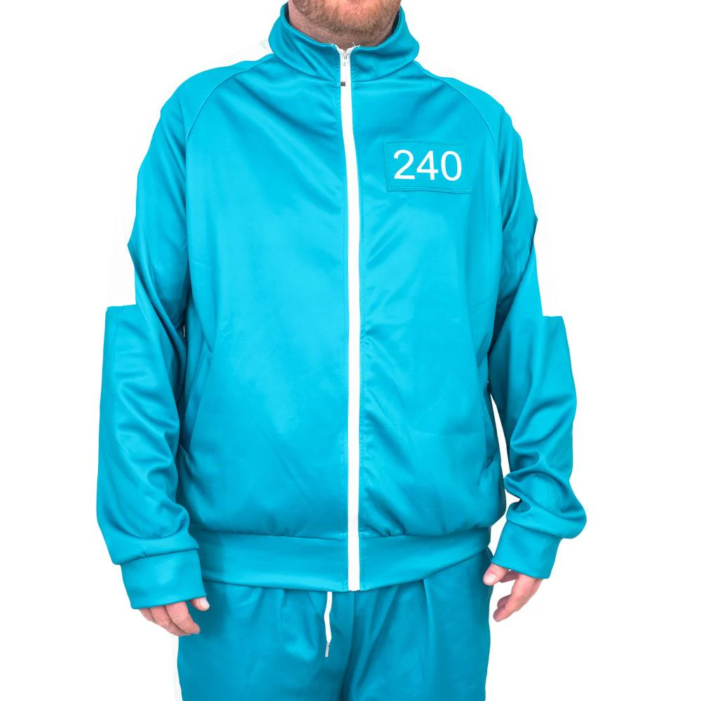 Squid Costume Green Jacket and Pants Halloween Cosplay - Image 10