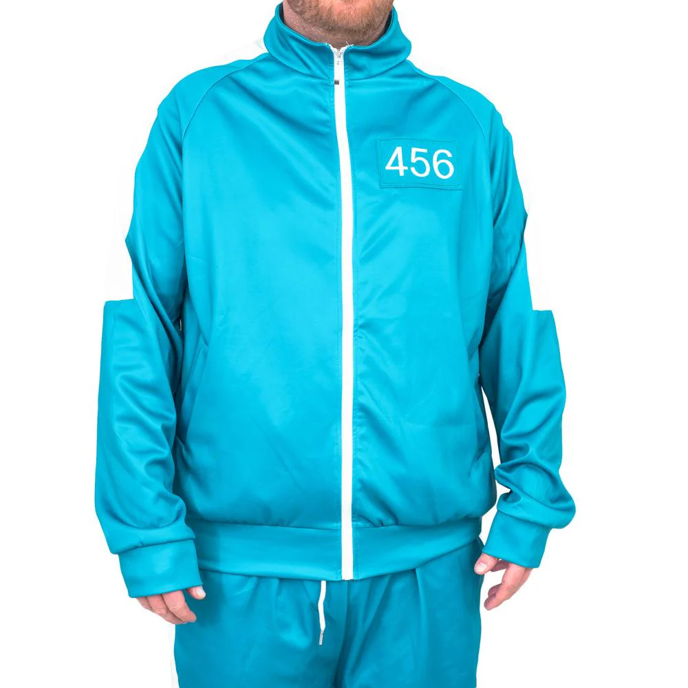 Squid Costume Green Jacket and Pants Halloween Cosplay - Image 11
