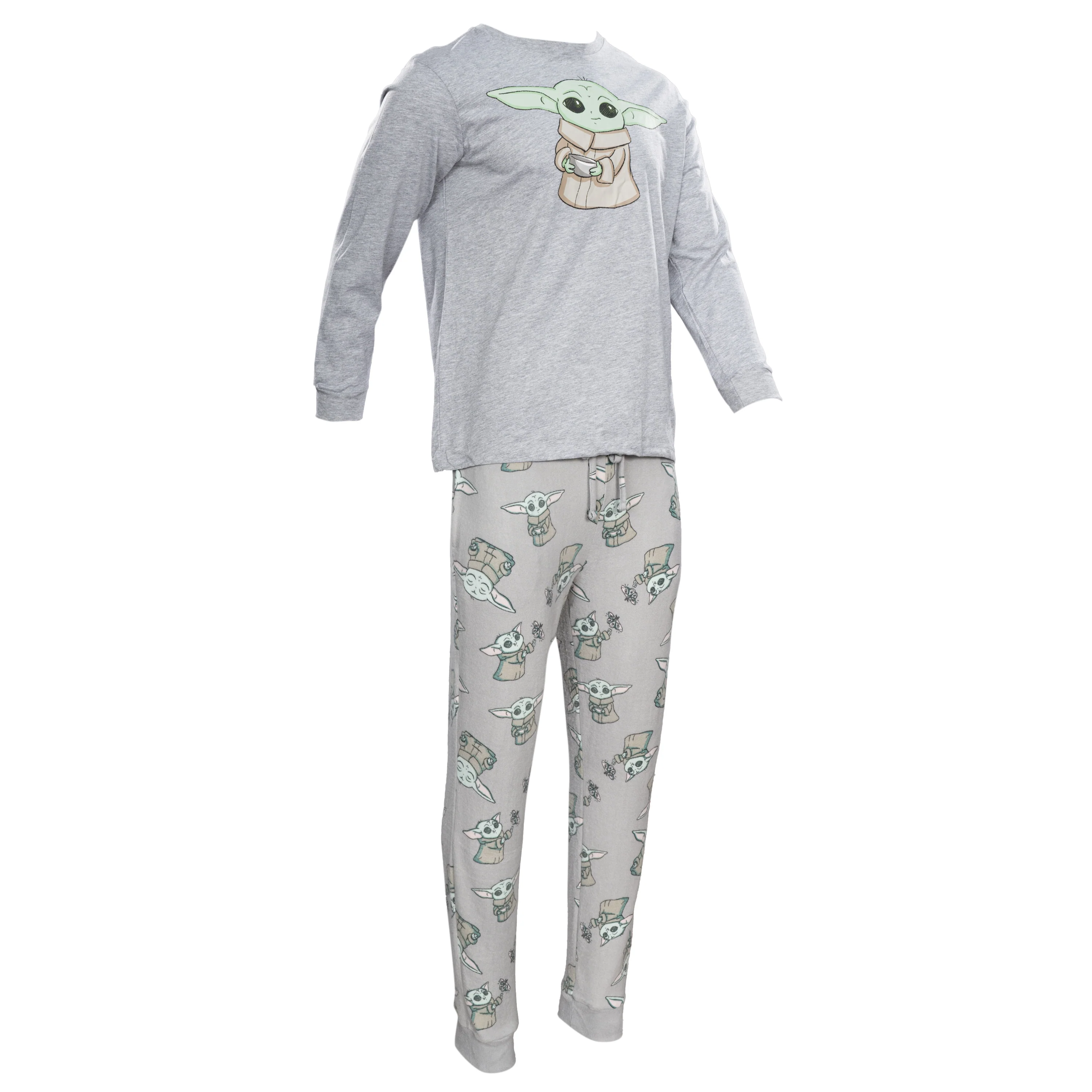 Star Wars Baby Yoda Adult Unisex Pajama Set - Image 4