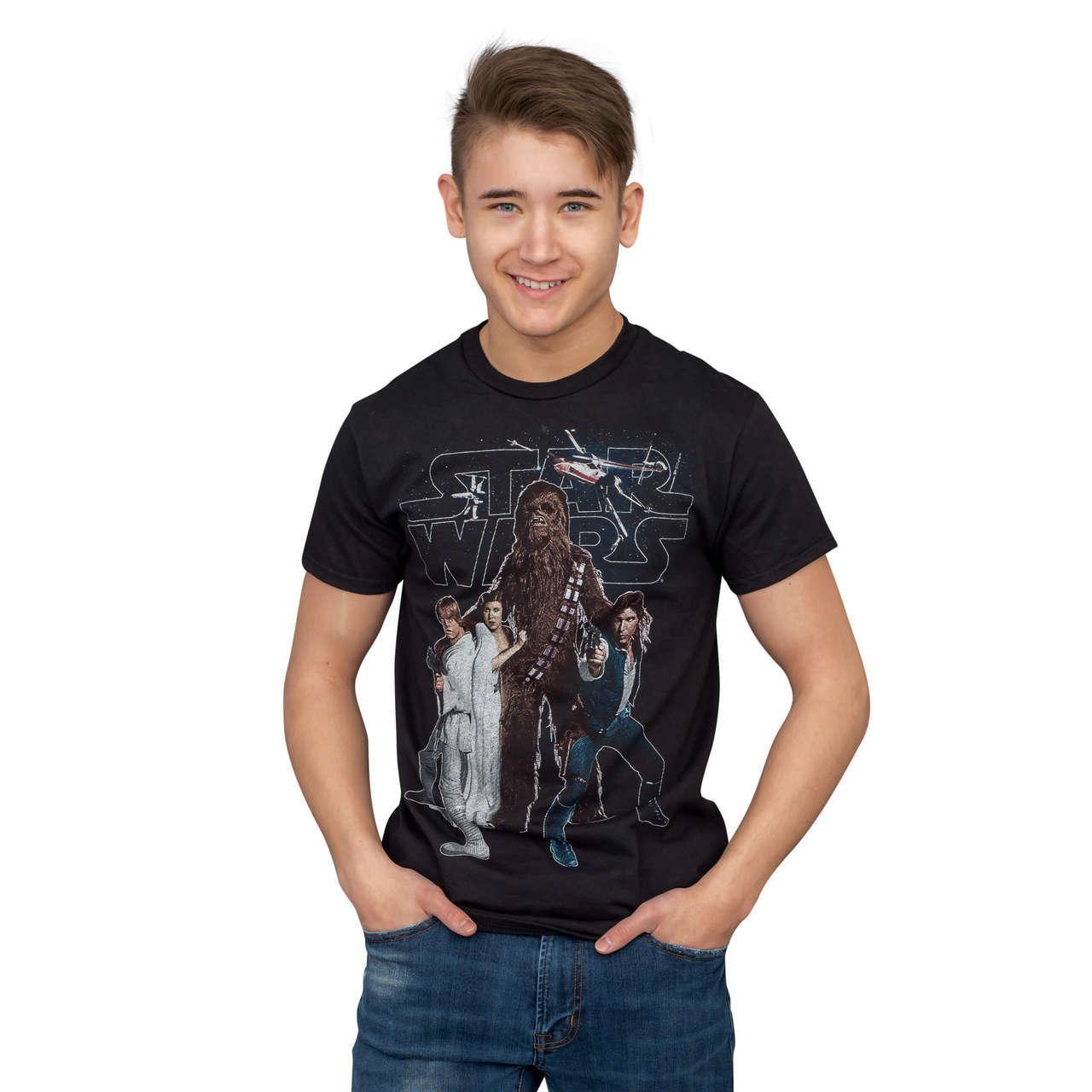 Star Wars Chewie and The Gang T-shirt - Image 3