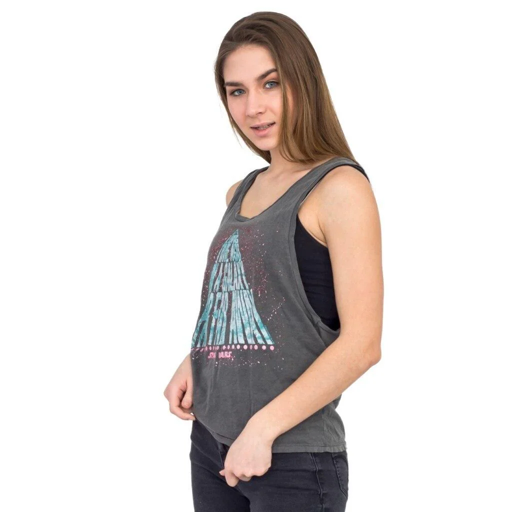 Star Wars Galaxy Far Far Away Juniors Tank Top - Image 3