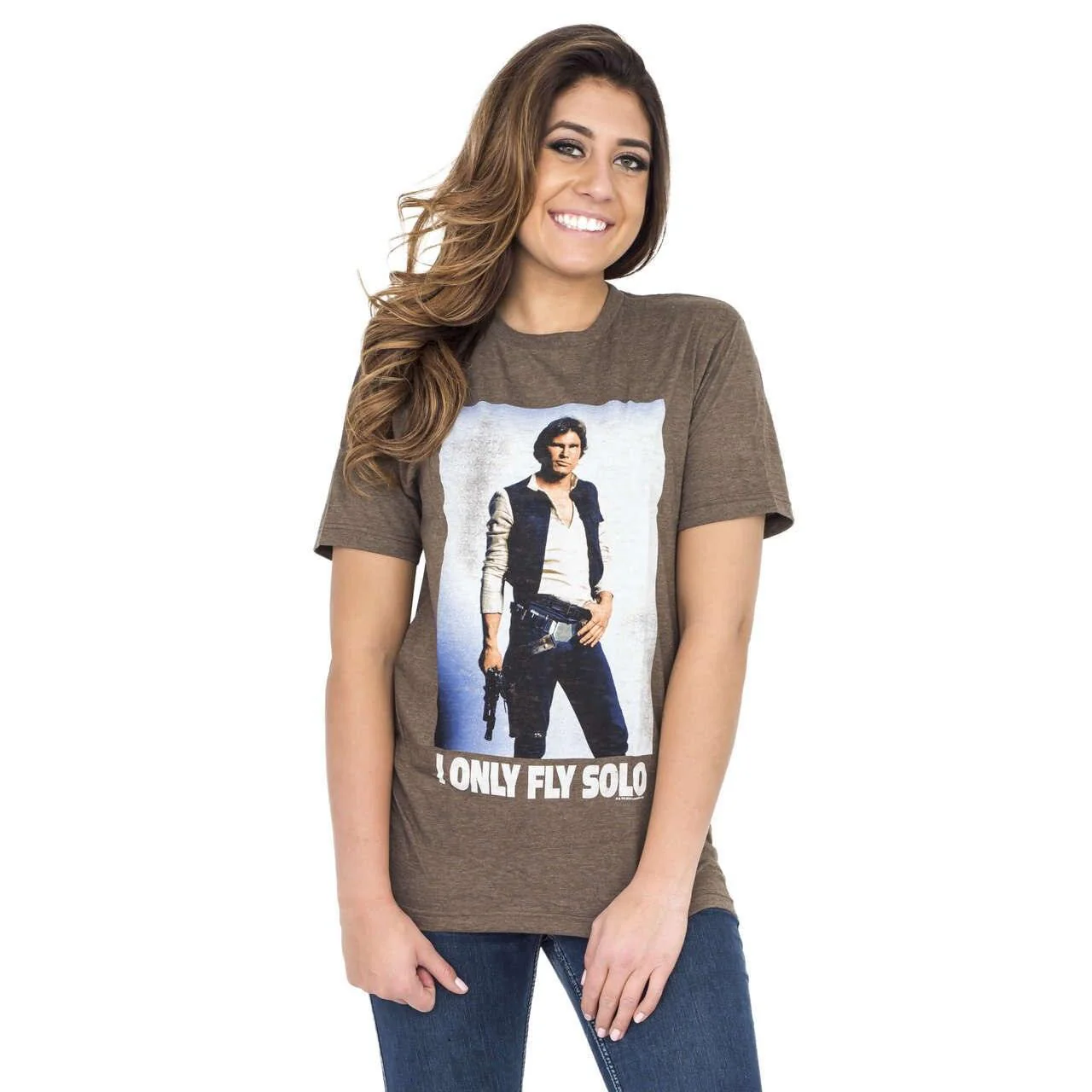 Star Wars Han Solo I Only Fly Solo T-Shirt - Image 2