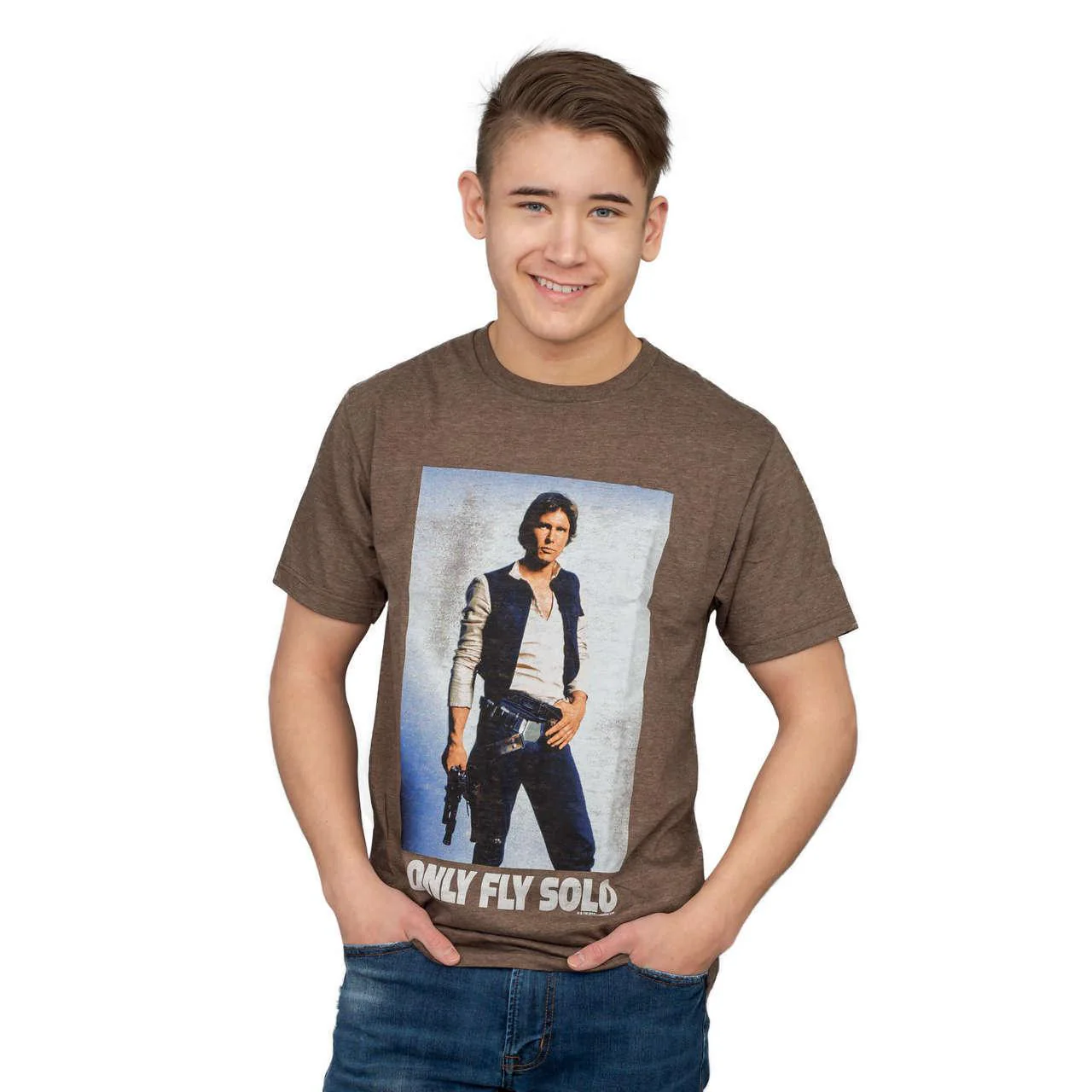 Star Wars Han Solo I Only Fly Solo T-Shirt - Image 3