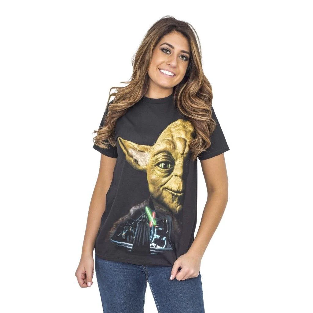Star Wars Return of the Jedi Last Battle Yoda T-Shirt - Image 2