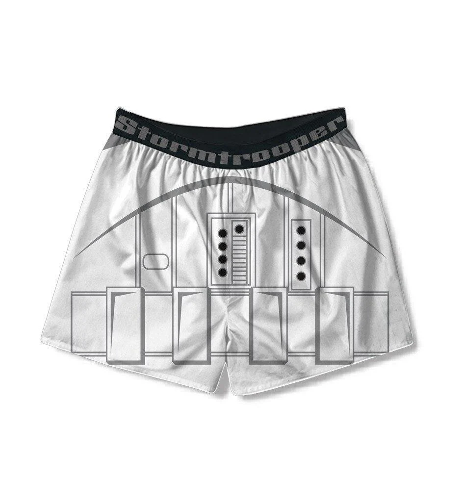 Star Wars Stormtrooper Armor Print Boxer Shorts