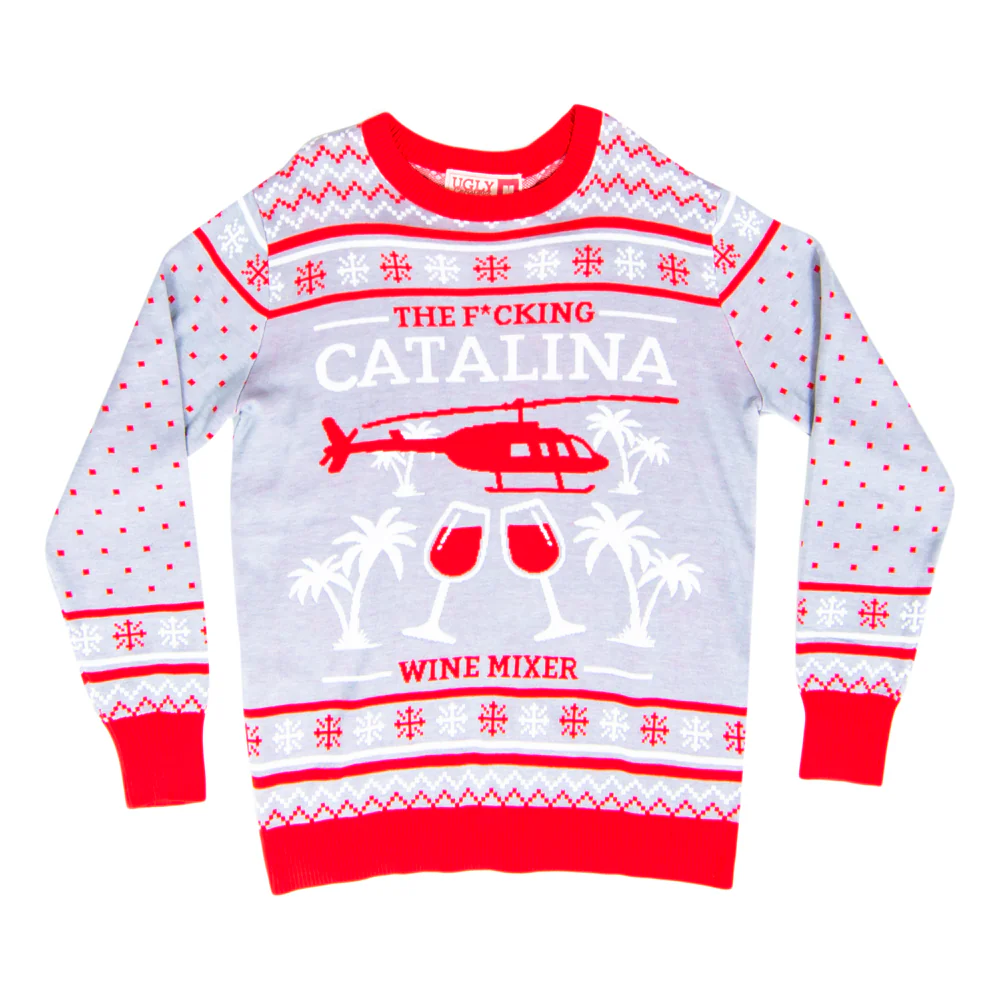 Step Bros Catalina Wine Mixer Brothers Ugly Christmas Sweater - Image 4