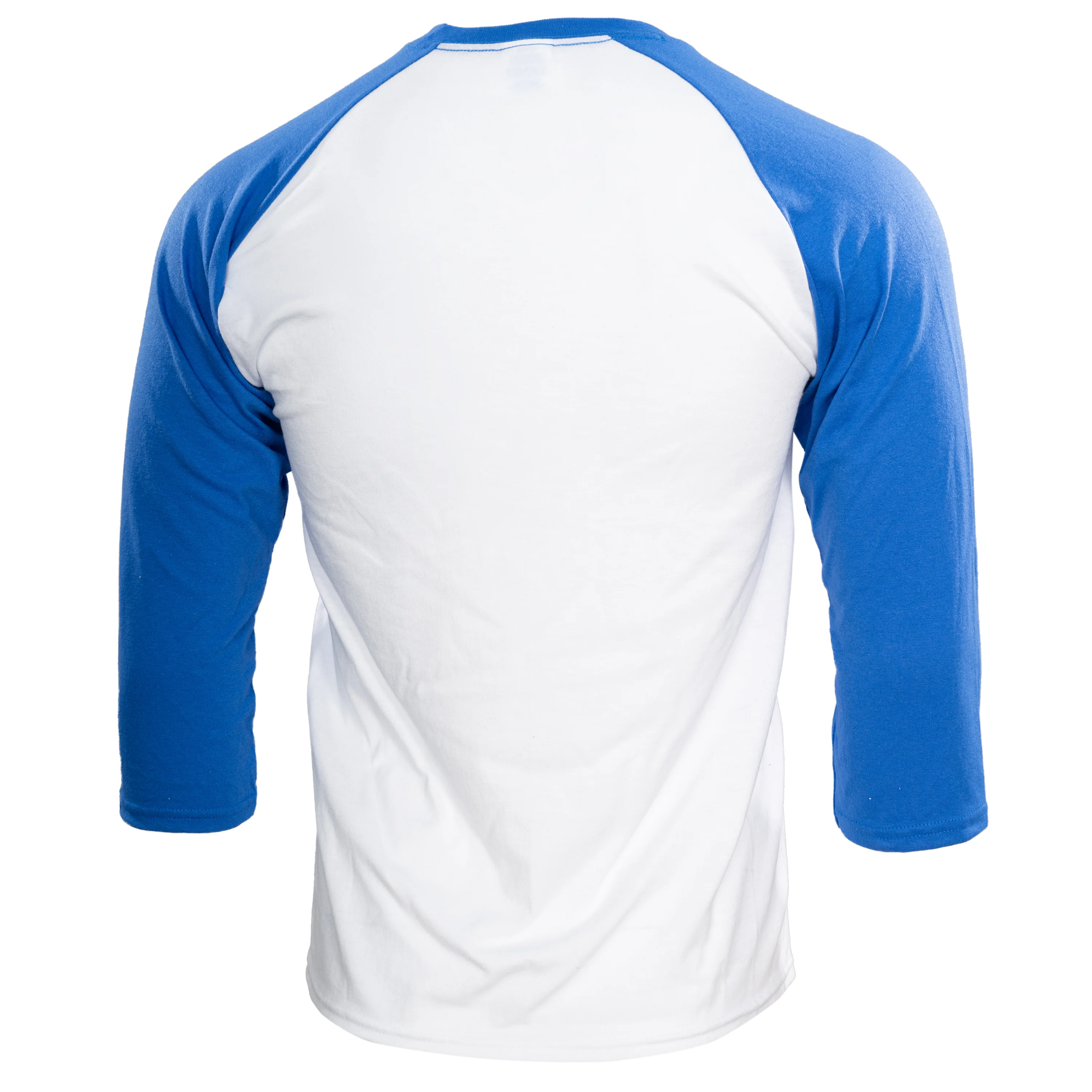 Step Bros Classic Music Singers Duo's Raglan Blue and White Tribute Movie T-shirt Tee - Image 2