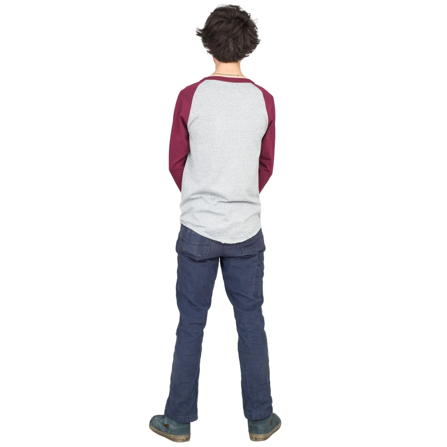 Step Bros Pablo Cruise Adult Gray and Maroon Raglan Funny Movie T-Shirt Tee - Image 10