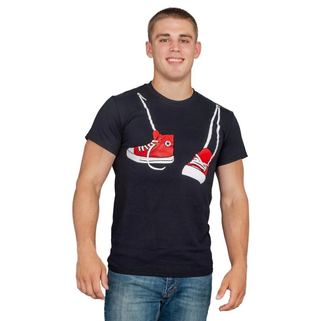 Step Brothers Shoe Sneakers Hanging T-shirt Tee - Image 3