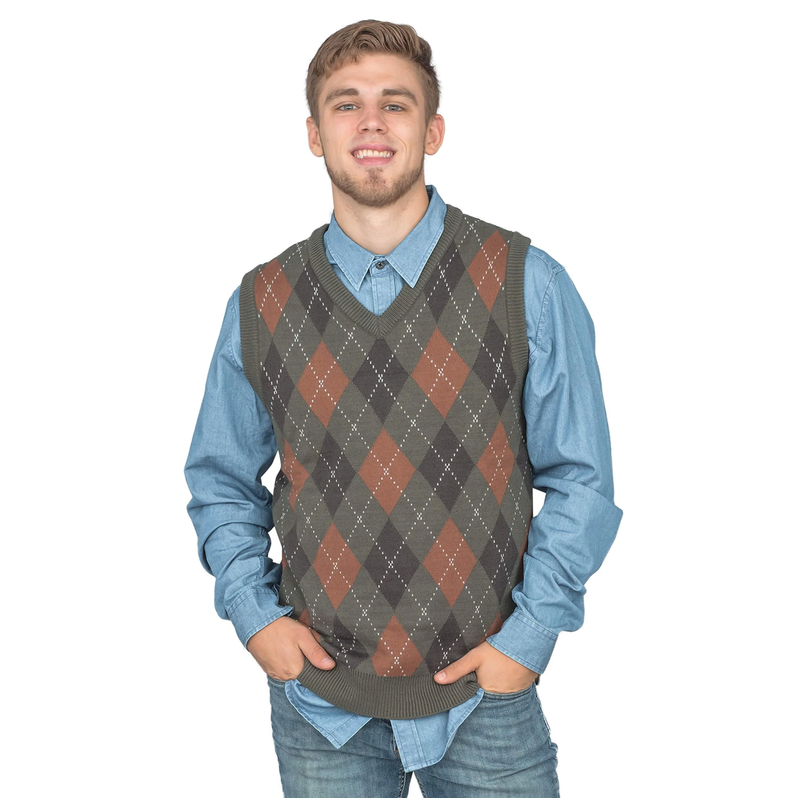 Step Brothers Sweater Vest Halloween Costume - Image 10