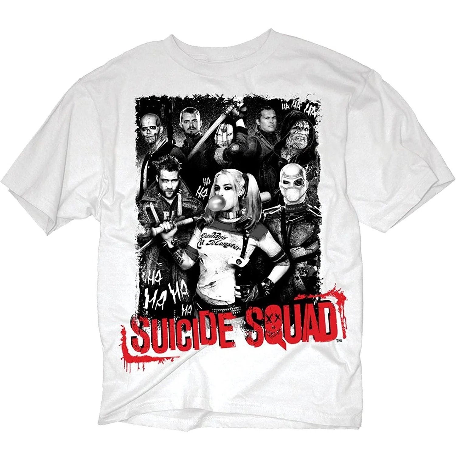 Suicide Squad Group Poster T-shirt - Image 5