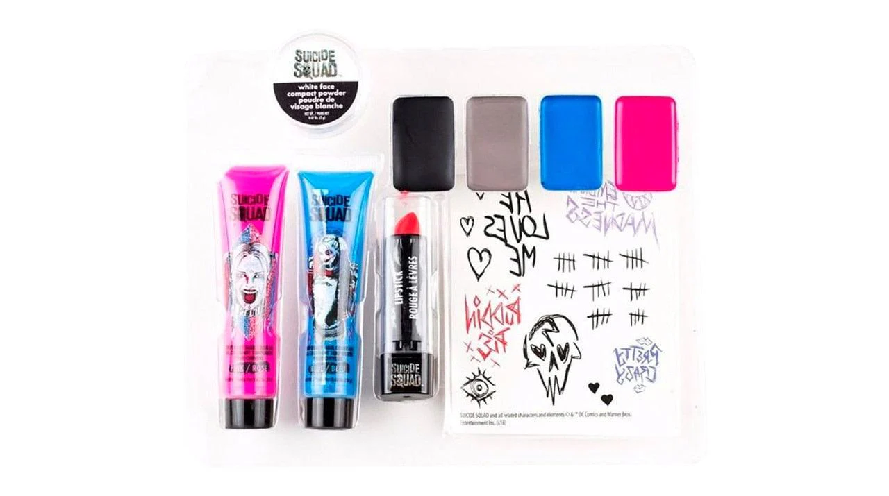 Suicide Squad Harley Quinn Makeup Cosmetic Kit - Image 2