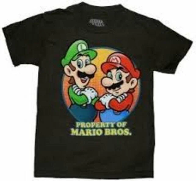 Super Mario Bros. Mario and Luigi Boys T-Shirt