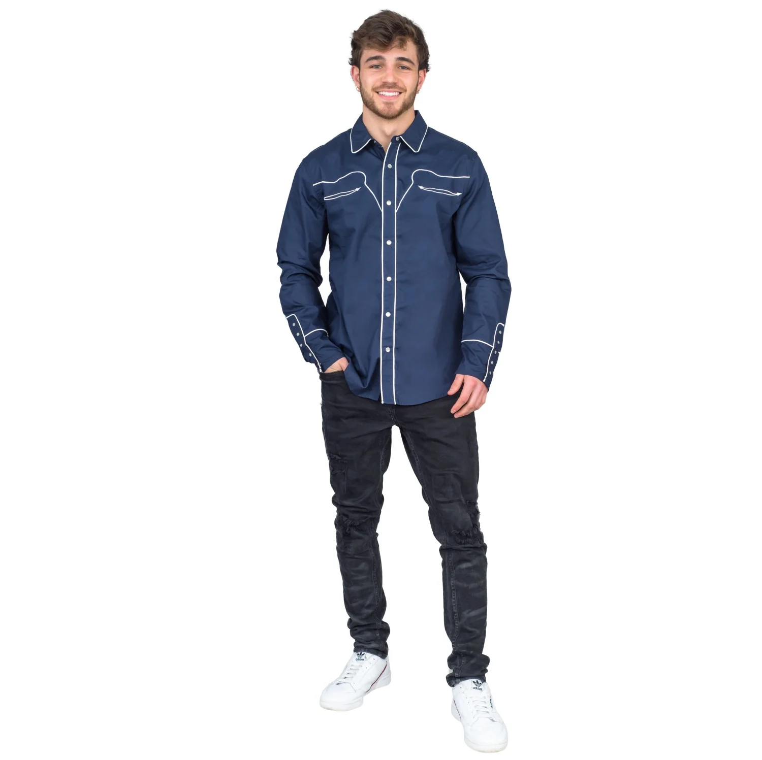 Superbad Seth Button-Down Halloween Costume Shirt - Image 2