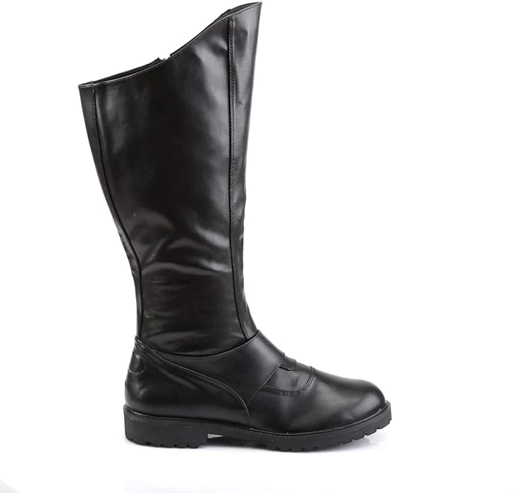 Superhero Gotham Black Costume Boots - Image 6
