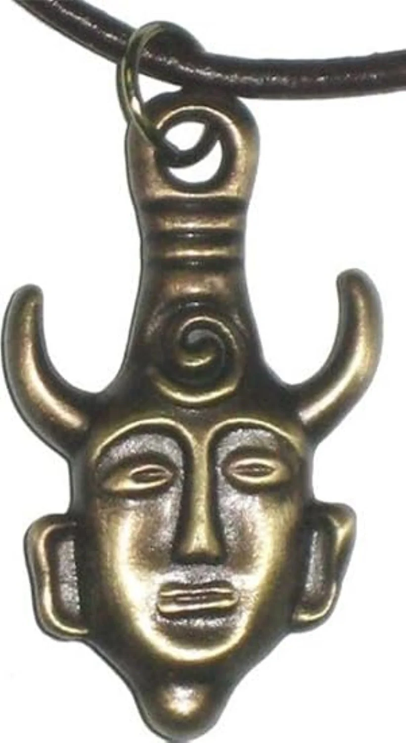 Supernatural Dean Winchester Mask Amulet Pendant Halloween Cosplay Costume Necklace - Image 2
