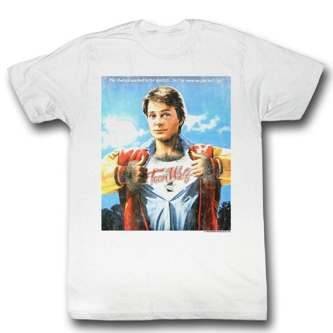 Teen Wolf Poster Adult T-Shirt