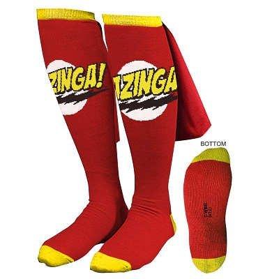 The Big Bang Theory Bazinga Cape Socks
