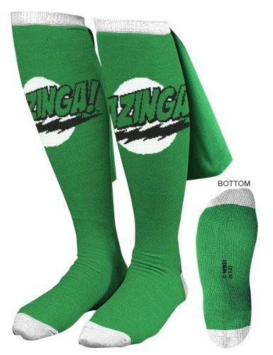 The Big Bang Theory Bazinga Cape Socks - Image 4