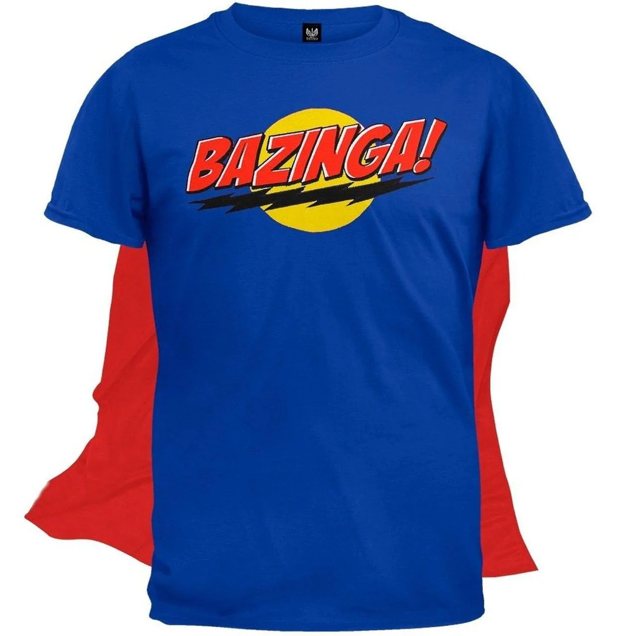 The Big Bang Theory Bazinga! T-shirt with Attachable Cape - Image 2