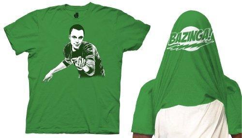 The Big Bang Theory Sheldon Cooper Bazinga Flip T-shirt