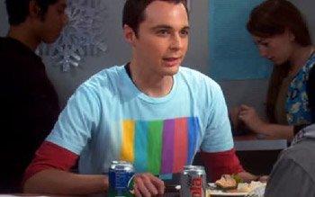 The Big Bang Theory Sheldon Test Pattern T-shirt - Image 2