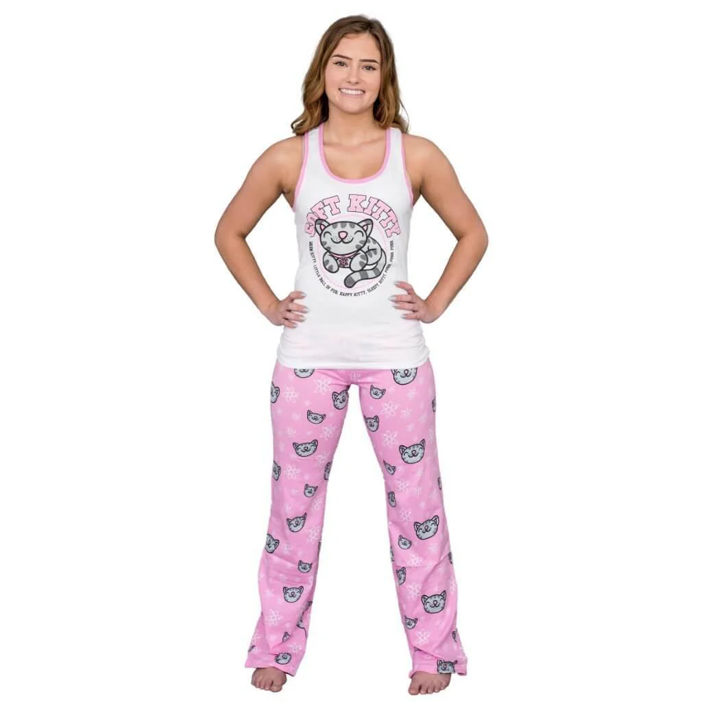 The Big Bang Theory Soft Kitty Athletic Sleep Set Pajama
