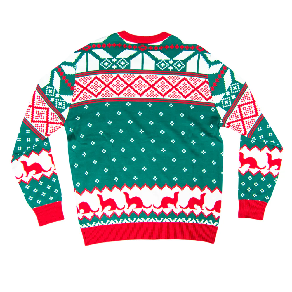 The Big Lebowski Dude Abide Marmot Bowling Unisex Ugly Christmas Sweater - Image 5