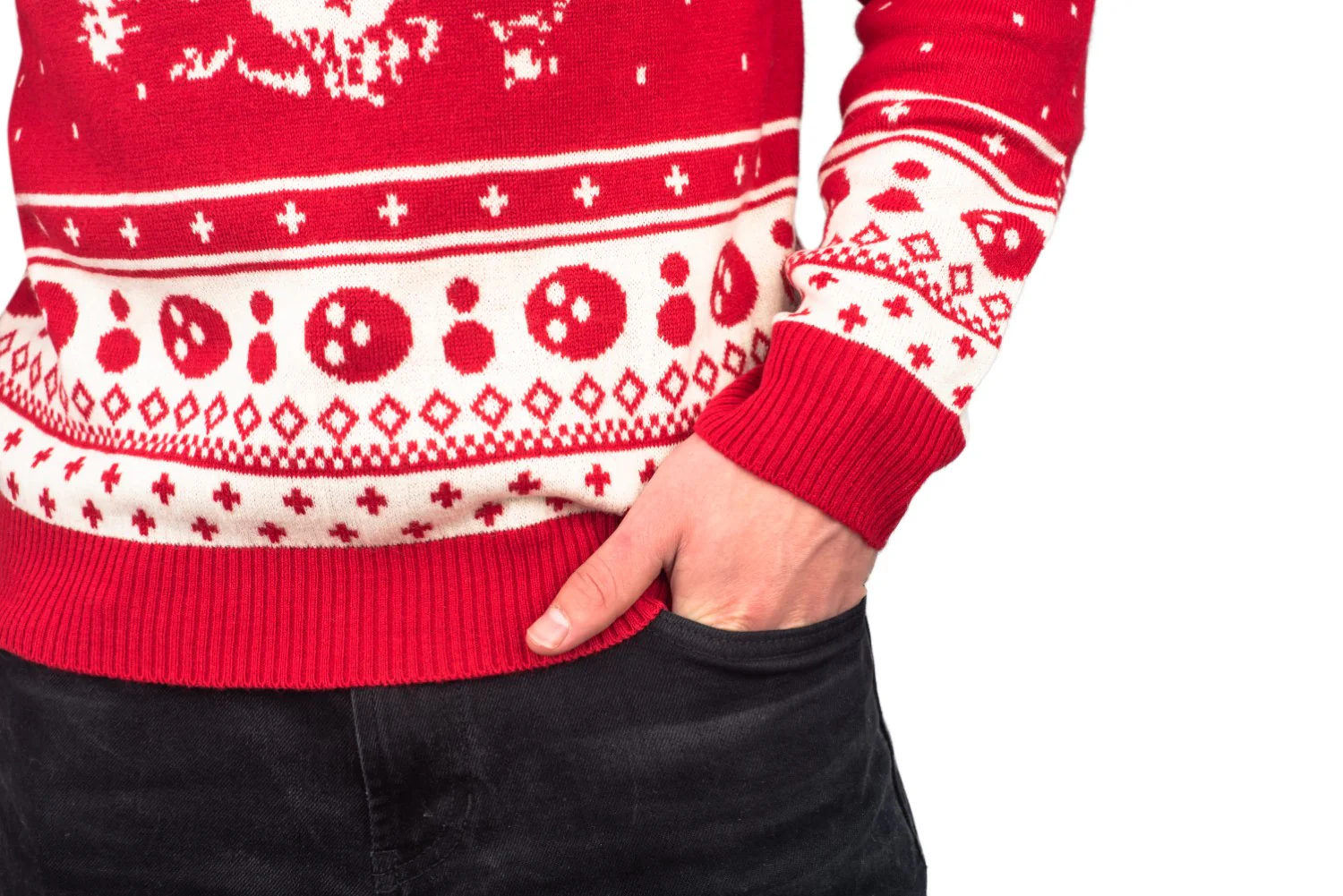 The Dude Abides Ugly Christmas Xmas Sweater - Image 7