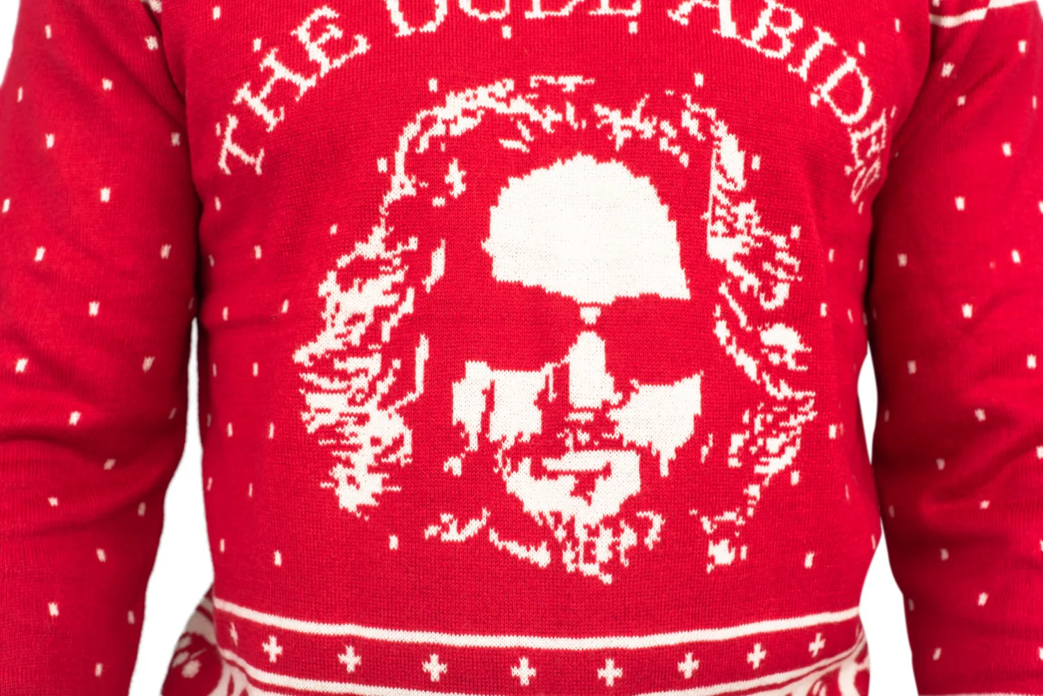 The Dude Abides Ugly Christmas Xmas Sweater - Image 9