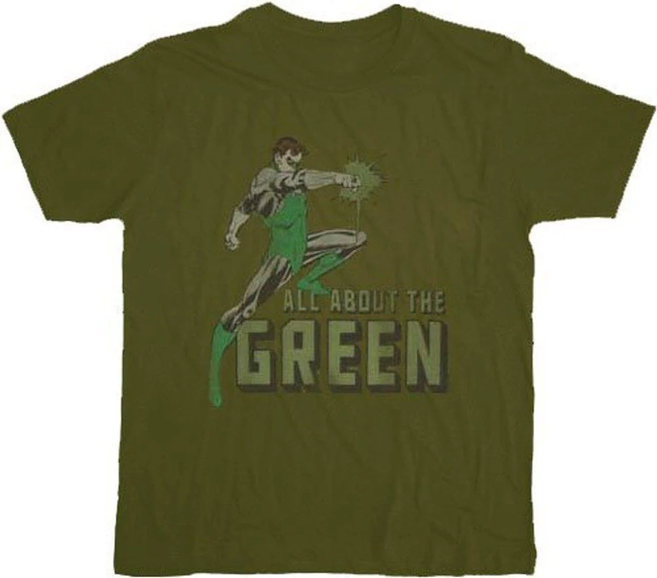 The Green Lantern All About the Green T-shirt