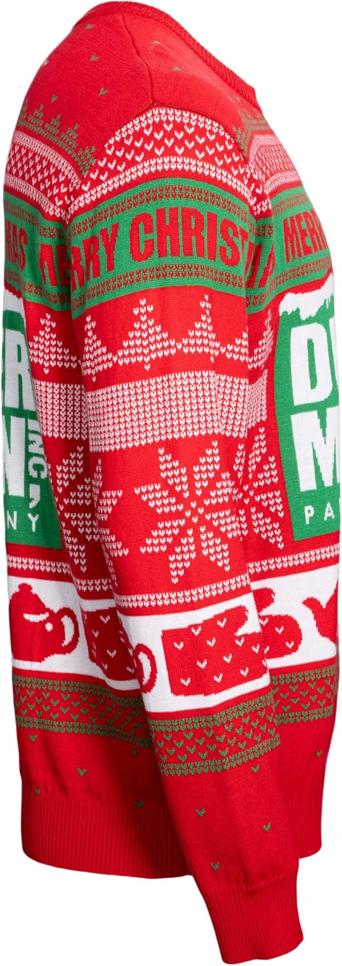 The Office Dunder Mifflin Paper Company Merry Snow Ugly Christmas Sweater - Image 5