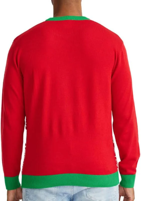 The Office Men's Ugly Christmas Sweater Dreaming of A Dwight Christmas - Image 2