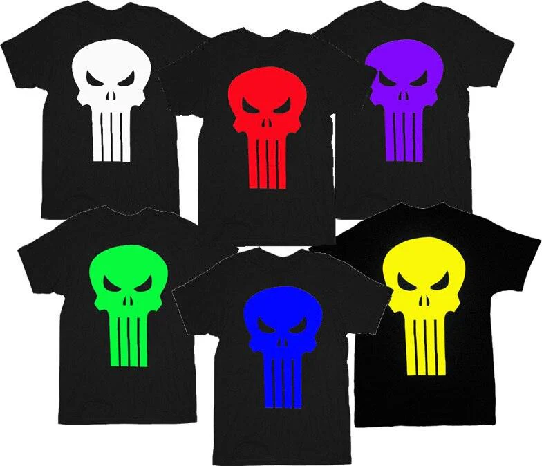 The Punisher Movie Skull Logo T-Shirt Tee