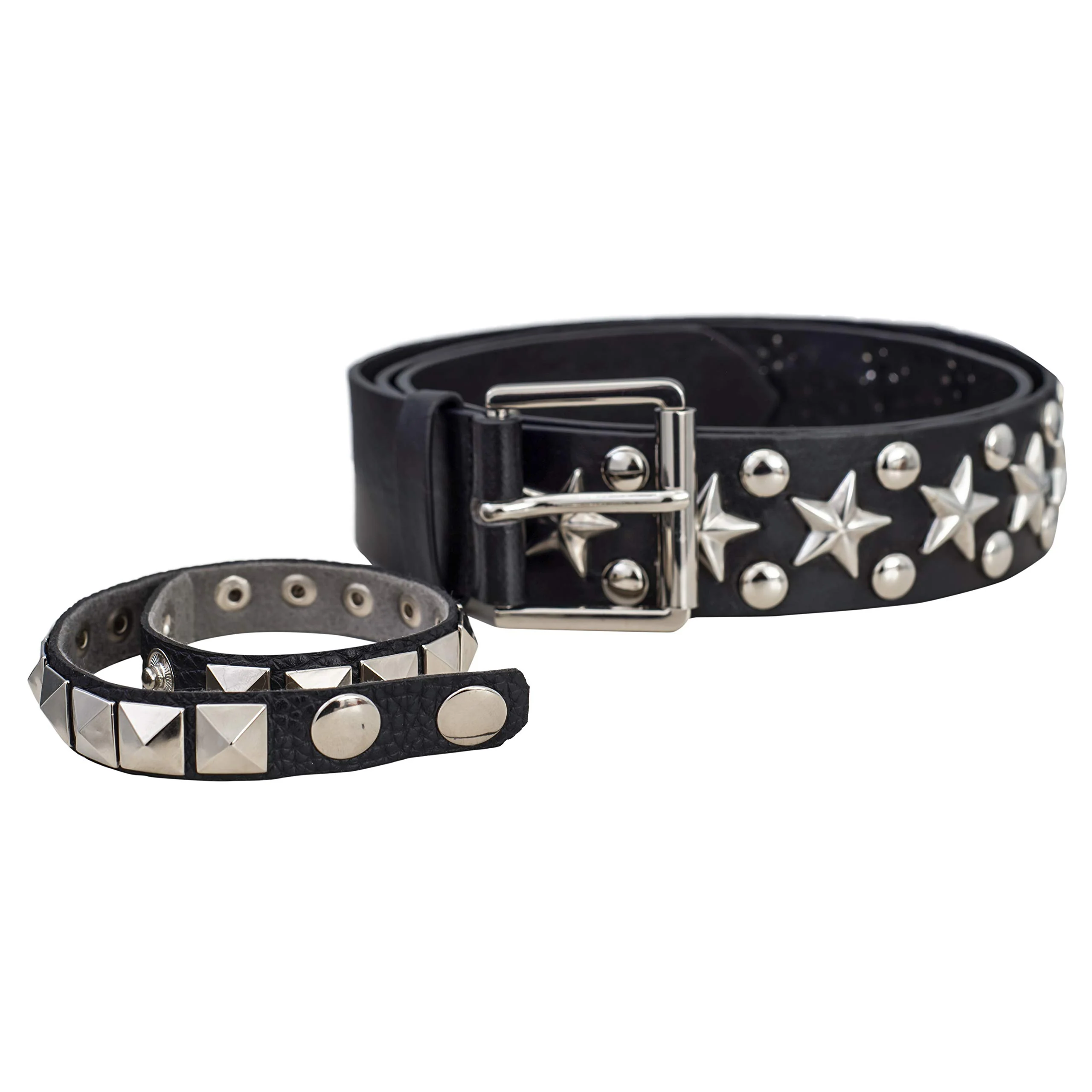 The Queen of Music Studded Belt and Armband Costume Accessory - Image 6
