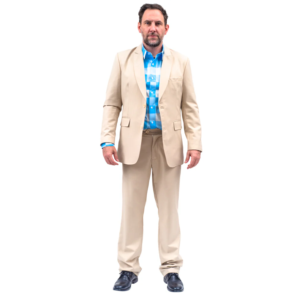 The Running Man Complete Deluxe Suit Jacket\Shirt\Pants Halloween Cosplay Costume