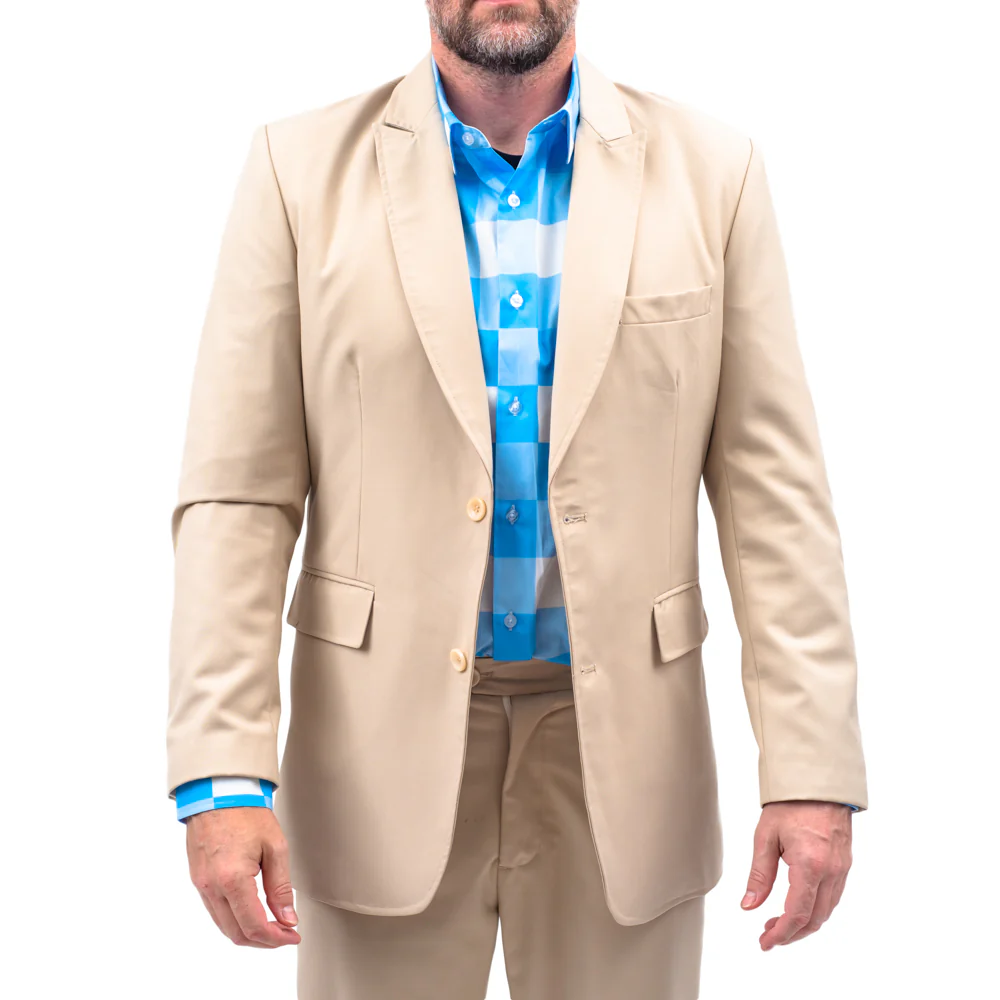 The Running Man Complete Deluxe Suit Jacket\Shirt\Pants Halloween Cosplay Costume - Image 2