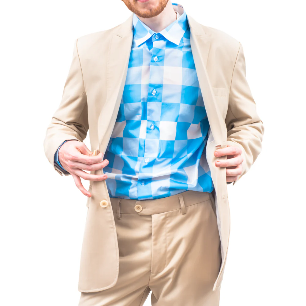 The Running Man Complete Deluxe Suit Jacket\Shirt\Pants Halloween Cosplay Costume - Image 5